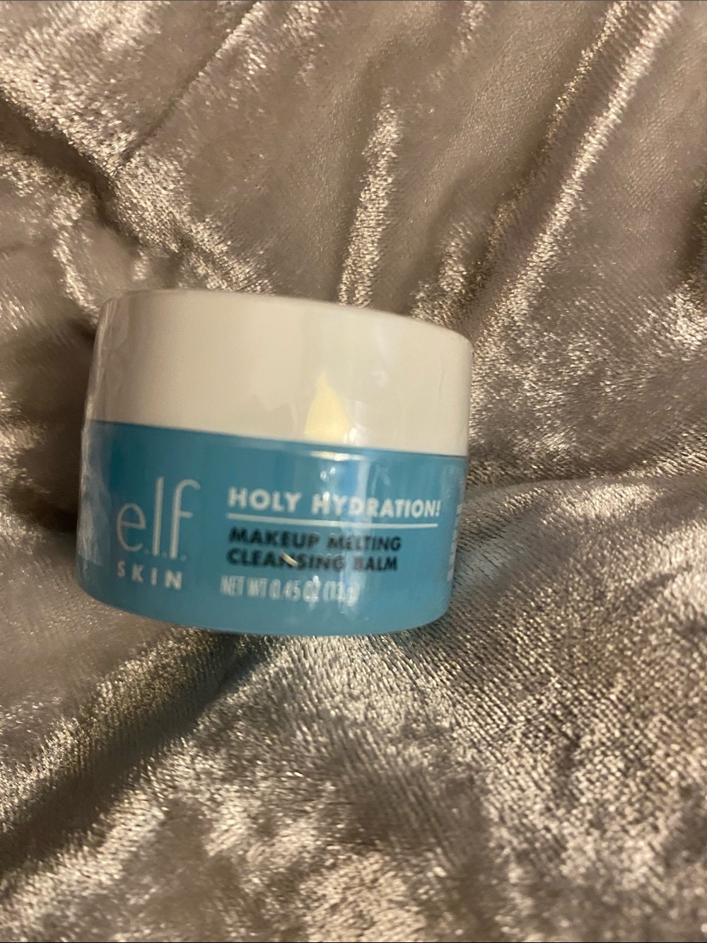 ELF Holy Hydration! Makeup Melting Cleansing Balm - Blue and White